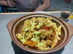 干锅菜花-彭城味道.地道徐州味(怡海花园店)