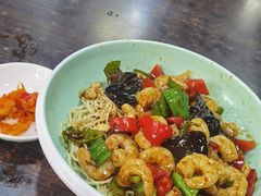 虾仁腰果面-盛达面馆