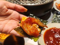 -草家酱蟹炭火烤肉店(珲春南路一店)