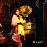 可以换装的美甲店！复古旗袍play[加油]
