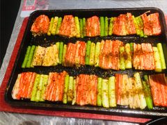 烤蟹柳蒜苗-一棠龙虾•王牌虾球(楚河汉街店)