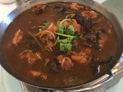 柴鸡炖蘑菇粉-向阳屯食村