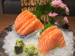 三文鱼刺身-水之惠鲜鱼料理(王府大街店)