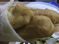 大饼夹馃子-陈记锅巴菜(五大道店)