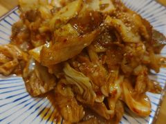 辣白菜炒五花肉-东吉馆韩式餐厅(八经街总店)