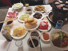 鸡蛋炸馒头片-大槐树烤肉馆