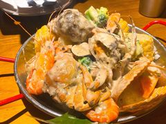 手抓海鲜蒜香奶油味-仓库南洋海鲜小排档(柳河路店)