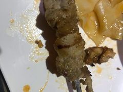 羊肉串-语言大学-清真食堂