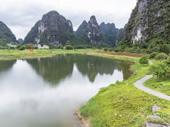 -钟山水墨田园