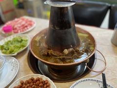 羊蝎子红汤锅-香满锅老北京羊蝎子火锅·家常菜(新街口店)