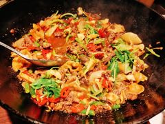 小炒黄牛肉-小隐人家(乐松店)
