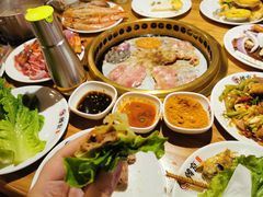 -韩京炭火烤肉自助料理(柯桥万达店)