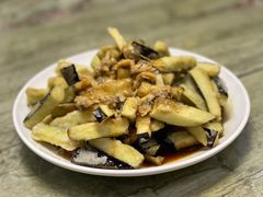 蛤蜊肉拌茄子-华春餐馆(鱼山路店)