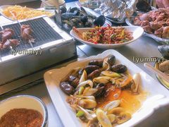 拌嘎巴虾-腾格勒烤羊腿