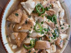 红烧豆腐-银峰农庄·特色烧鸡·鲜无花果浸鸡
