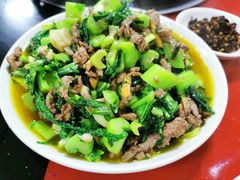 青菜牛肉-鹏林天龙鸡杂