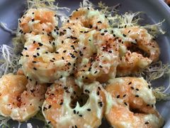 芥味芝麻虾球-玫瑰厅上海菜(兴国路店)