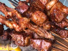 羊肉串-劳动公园新疆人烤腰子
