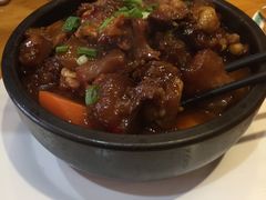坛焖牛肉筋-大清花饺子(山庄店)