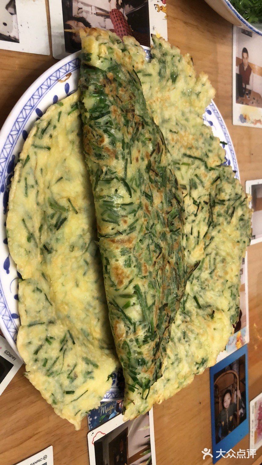 野葱鸡蛋饼