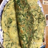 野葱鸡蛋饼