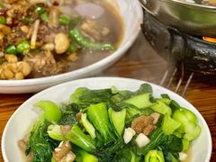 油渣青菜-凡老头米线砂锅(古荡新村西粮站)