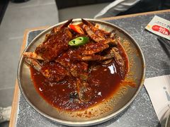 -草家酱蟹炭火烤肉店(珲春南路二店)
