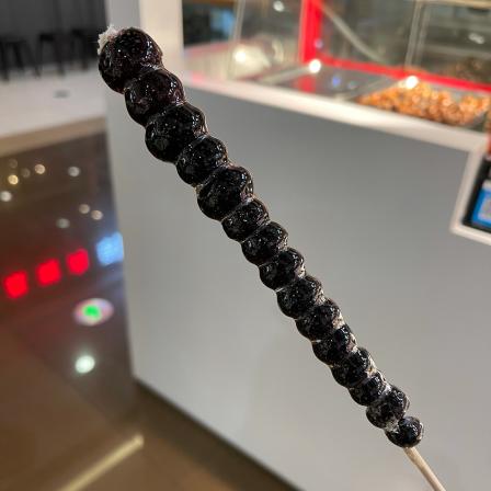 若若糖(万达店)-"前两年我妹买给我吃的蓝莓糖葫芦打开了我.