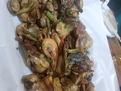 -东来菜馆•手抓海鲜家常菜•海鲜锅贴(鸽子窝店)