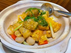自制黄椒酱啫深海鳕鱼-万丽轩·粤菜(王府井金茂万丽酒店)
