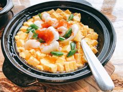 石锅海鲜豆腐-澜亭中餐厅·一线江景·尊蓝豪华精选