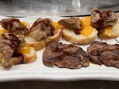 鹅肝芒果面包片-大渔铁板烧(大悦城店)