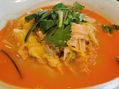 虾汤腐竹烧白菜-那家小馆•北京菜•烤鸭(香山店)