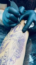 -周忆刺青原创设计定制