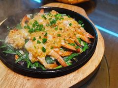 铁板蒜蓉虾-黄鹤天厨·泡椒田鸡创始者(莲花店)