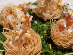 鲜菜虾仁沙拉-红棉中餐厅·广州海航威斯汀酒店