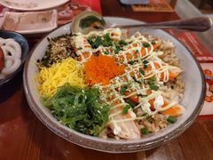 火炙蟹柳拌饭-仙隐小鹿料理食堂(沙市人信汇店)