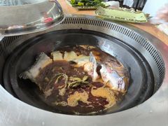 -北京龙庆四季香农家饭庄·灶台鱼·碳烤虹鳟鱼(龙庆峡店)