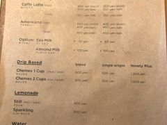 菜单-% Arabica(京都东山店)