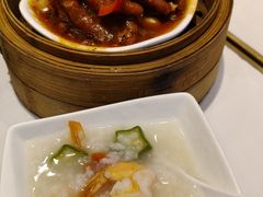 秋葵虾仁砂锅粥-嘉和一品粥(魏公村店)