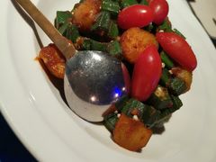 土豆炒秋葵-甘尼仕印度餐厅爵士酒吧(阳春巷店)