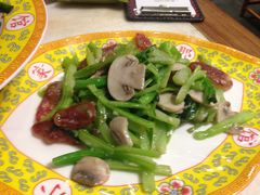 青菜口蘑-那家小馆•北京菜•烤鸭(中关村店)