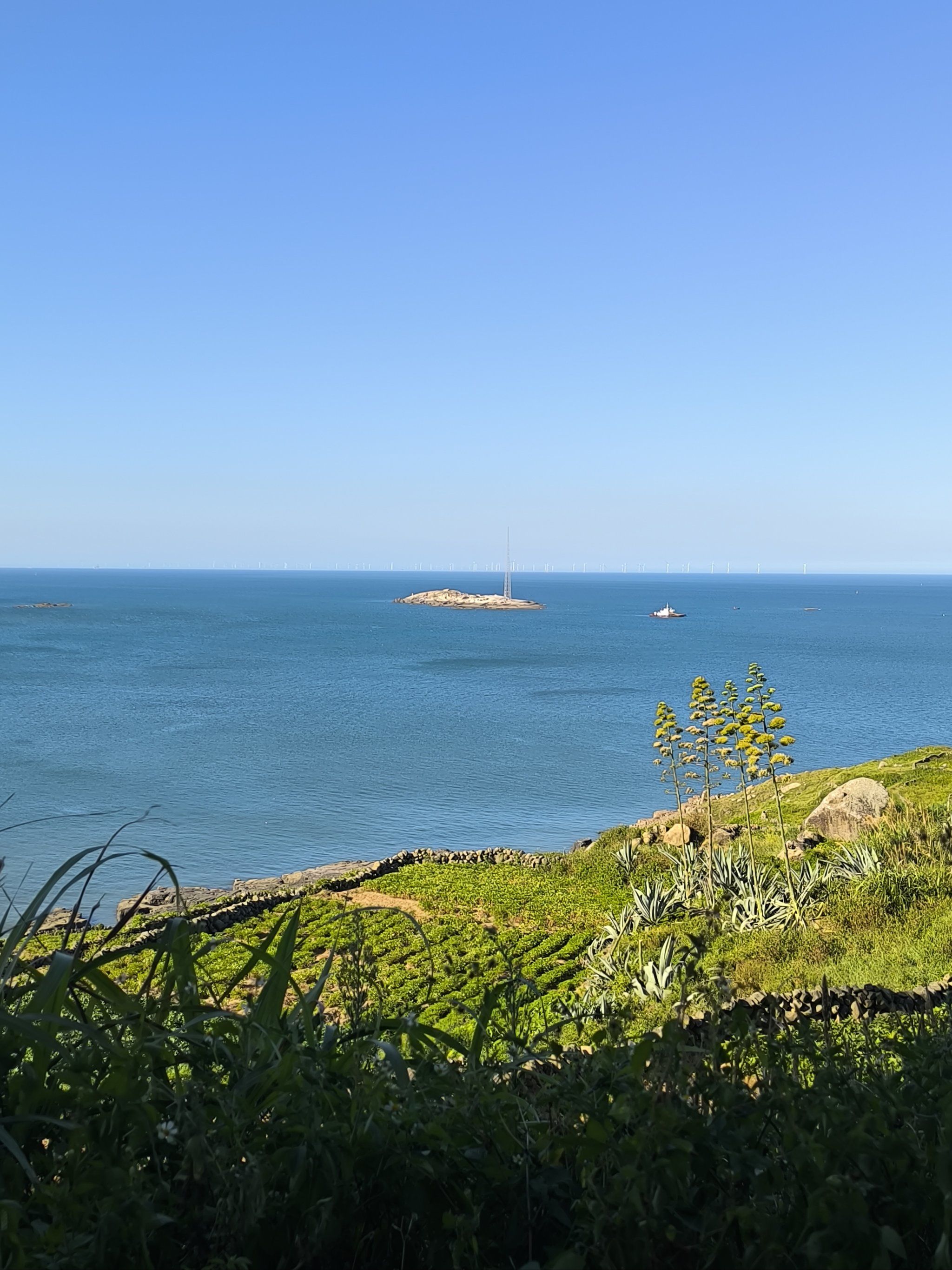 海天相接的美景