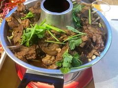 羊蝎子火锅-华府九号海鲜烧烤大排档(龙域店)