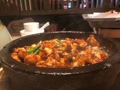 酱爆石锅蛙-绿茶餐厅(西单老佛爷店)