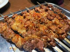 烤羊肉串-萧记三鲜烩面(郑汴路店)