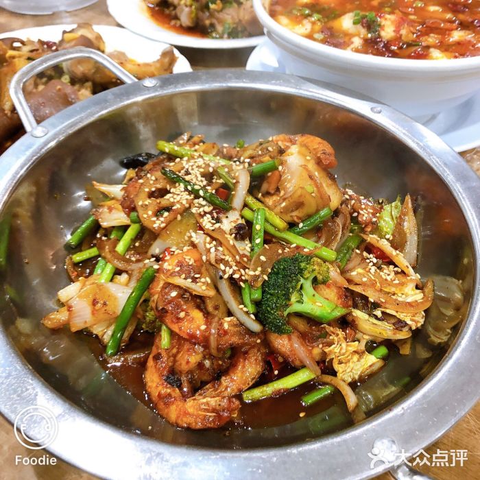 方圆美味干锅大虾图片