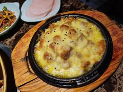 烤鸡爱上芝士-猪啊牛呀羊啊铜盘烤肉(正大广场店)