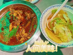 香辣虾素菜-耍盆友·重庆江湖菜(百子湾店)