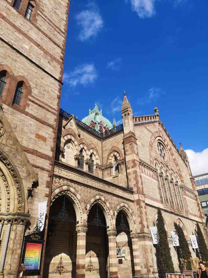 老南教堂-"位于后湾copley广场一角的老教堂,与."-大众点评移动版